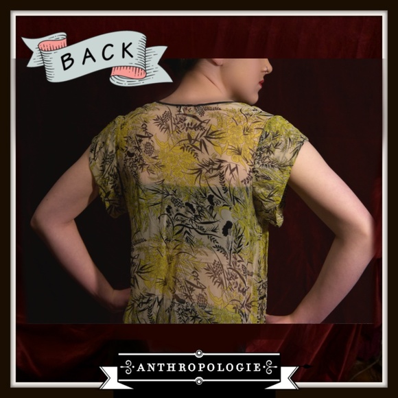 Anthropologie Tracy Reese Silk Top - Picture 2 of 5